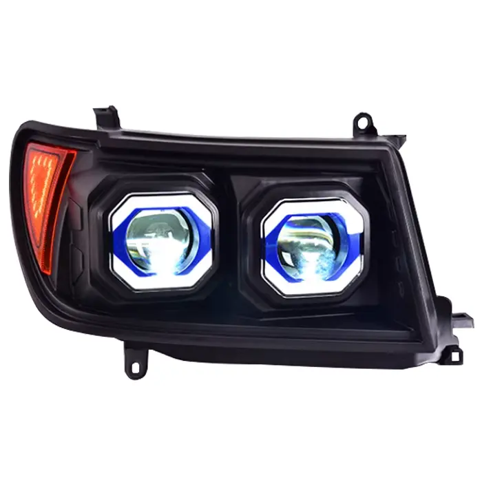 Nieuw Ontwerp Land Cruiser 4700 Koplamp Voor Land Cruiser 100 1998-2007 4500/4700 Gemodificeerde Led Lens Hoofd Licht Dag Hardlooplamp