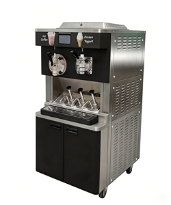 Macchina per Gelato Soft Industriale, Produttore di Softy 50/60Hz a Risparmio Energetico per Negozi di Yogurt Gelato - Product Image 3