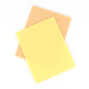 แผ่นซิลิโคนฝึกสักลายสองด้าน ขนาด 15x20 ซม. สำหรับฝึกแต่งหน้าถาวร - Product Image 2