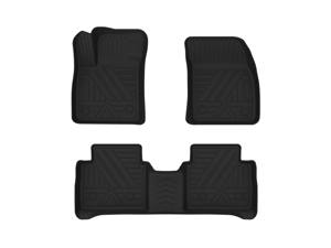 Autobo pour <span class=keywords><strong>Focus</strong></span> <span class=keywords><strong>Active</strong></span> Hatchback 2019-2021 Tapis de sol de voiture tout temps TPE Ensemble complet 100% imperméable Facile à nettoyer - Product Image 1