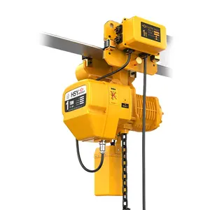 1T 5T 10T Electric Chain Hoist With Trolley Remote Control Lifting