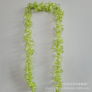 Guirnalda de Flores Artificiales de Lila Maihe de 200 cm, Glicinia de Seda para Colgar en la Pared, Decoración de Techo para Bodas - Product Image 2