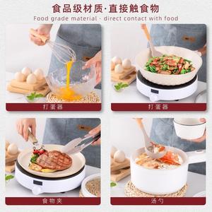 Silicone Kitchen Utensil Set 11 Pieces Wooden Handle Heat Resistant Non Stick Cooking Tools For Stir Fry And Baking - Product Image 5