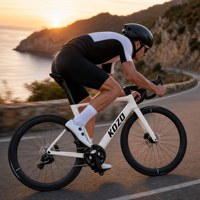 Vélo de route en carbone T800 EPS avec groupe électronique Ultegra Di2, freins à disque hydrauliques et roues en carbone de 50 mm 35