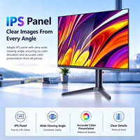 Nouveau design Moniteur de jeu pour ordinateur LED 27 pouces 60Hz 5120x2880 5K Interface DP de bureau avec haut-parleur intégré