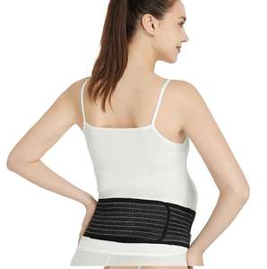 श्रोणि कमर और पीठ के निचले हिस्से के लिए समायोज्य और सांस लेने योग्य गर्भावस्था काले मातृत्व समर्थन बेल्ट - Product Image 3