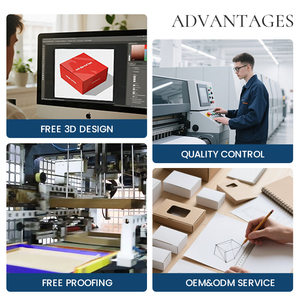 Hộp Quà Tặng Gấp Gọn Có Thể Gập Lại Đóng Từ Tính Ruy Băng Bao Bì Giày Quần Áo Bằng Bìa Cứng Giấy In Logo Tùy Chỉnh - Product Image 3