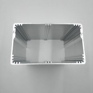 EBM OEM Custom Precision CNC Extruded Aluminum 6063 Alloy Anodized Surface Heatsink Electric <b>Enclosure</b> Outdoor Use IP65 - Product Image 6