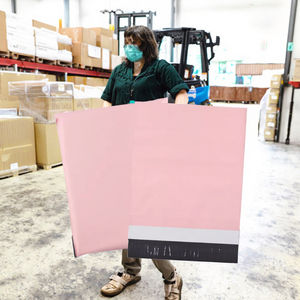 28*42 cm Poly Plastic Mailers 100 Microns Self-Seal Eco-Friendly Non-Toxic Durable Tear Proof <b>Clothing</b> Packaging <b>Bags</b> - Product Image 3