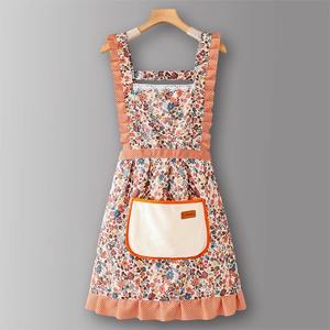 Grembiule da Cucina in Cotone Arancione, Pratico per Falegnameria, Attrezzatura da Laboratorio, Grembiule <span class=keywords><strong>di</strong></span> Sicurezza, Accessorio Locale Vicino a Te - Product Image 1