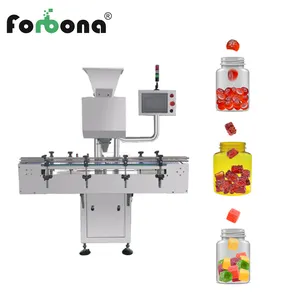 Forbona PLC控制系统自动电子胶囊瓶片剂计数器软糖糖果计数机