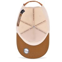 Casquette de baseball en coton bicolore structurée à 5 panneaux avec logo personnalisé brodé en 3D, style A-Frame, qualité OEM, vente en gros