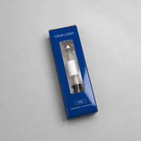 Boîte en carton recyclé de luxe personnalisée pour cartouches de 3 ml, boîte d'échantillons avec plateau pour cartouches