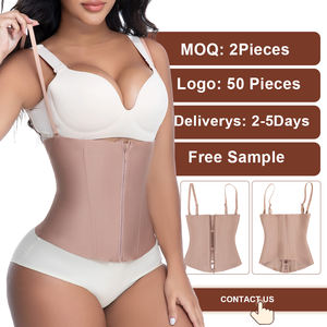 En gros, Gaine de taille respirante en Spandex/Nylon, à compression, effet ventre plat, sculptante pour silhouette sablier - Product Image 1