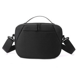 Wepower <b>Men's</b> Crossbody <b>Bag</b> Large Capacity Solid Color Letter Stitching Soft Handle Interior Compartment Everyday Outfits - Product Image 4