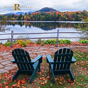 Hochwertige wasserdichte Patio Gartens tuhl Kunststoff Adirondack Stühle Klapp möbel