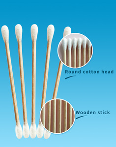 Bâtonnets de coton ronds à double extrémité sans poussière de 3 pouces pour le nettoyage électronique en salle blanche - Product Image 4