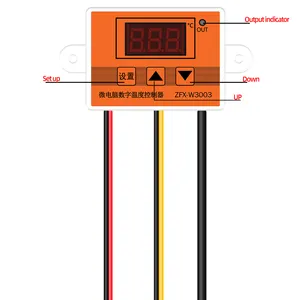 Großhandel ZFX-W3003 Digitaler Temperaturregler Mikro-Thermostat intelligenter Temperaturregler