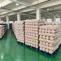 Tissu en microfibre 100 % polyester tissé uni imprimé, poids moyen, respirant, vente en gros pour la production de draps
