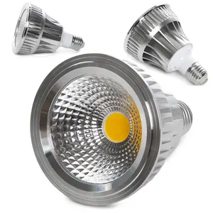 Aluminum Par20 led par light 220V 20W dimmable COB Par30 bulb focus ceiling lamp 5W 7W E27 Recessed Indoor Led track Spot light