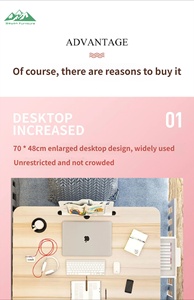Wayon Faltbares Ausziehbares Laptop-Bettgestell mit Getränkehalter & Mauspad Silber Tragbare Home-Office-Arbeitsstation - Product Image 6