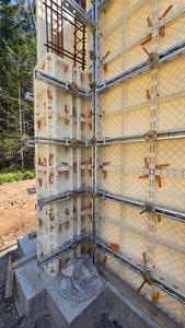 Reusable 100+ Times ABS <b>Plastic</b> Formwork - Perfect Timber Substitute for Wall & Slab Construction- Lightweight <b>Mirror</b> Finish - Product Image 6