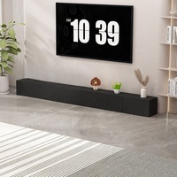 Mueble para TV Moderno Blanco de Venta Directa GEDO 2026, Económico, con Gran Capacidad, Tablones de Madera Sólida