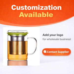 Ensemble <span class=keywords><strong>de</strong></span> tasses en <span class=keywords><strong>verre</strong></span> à large ouverture, écologiques et modernes, en borosilicate <span class=keywords><strong>de</strong></span> haute qualité, avec infuseur à <span class=keywords><strong>thé</strong></span>, faites à la main en bambou, 350 ml/450 ml - Product Image 6