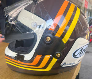 Pernos de titanio de 4X8mm para motocicleta, carcasa orx para casco de motocicleta, se aceptan pernos Torx de arco iris negro - Product Image 5