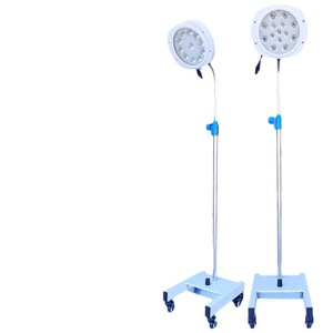 Lámpara Quirúrgica LED Sin Sombra Han Wei Kang, Lámpara Auxiliar Móvil Vertical de Ocho Orificios para Quirófano Dental - Product Image 3