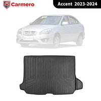 Tapis de coffre arrière en caoutchouc TPE personnalisé, imperméable, pour Hyundai Accent 2023-2024
