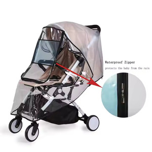 2025 nouveau bébé <span class=keywords><strong>poussette</strong></span> housse <span class=keywords><strong>de</strong></span> <span class=keywords><strong>pluie</strong></span> voyage météo bouclier poussettes accessoire housse <span class=keywords><strong>de</strong></span> protection étanche bébé <span class=keywords><strong>poussette</strong></span> housse <span class=keywords><strong>de</strong></span> <span class=keywords><strong>pluie</strong></span> - Product Image 6
