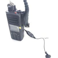 Écouteurs Motorola PMLN6069 pour talkie-walkie, réduction active du bruit (ANC), étanchéité IPX-7, qualité audio supérieure, PTT intégré