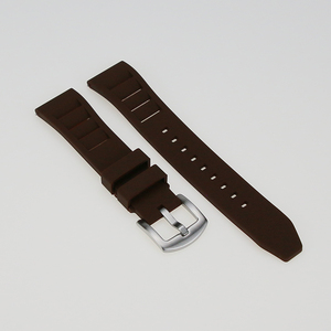 Bracelet de montre intelligente en silicone souple de 20 mm avec boucle solide en acier inoxydable et design étanche - Product Image 5