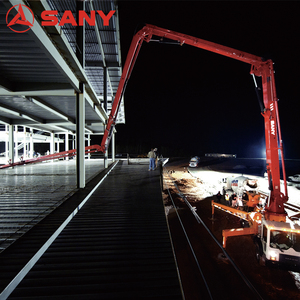 Sany bases avec sous-sols 48.6M 200/137 mètres cubes/H pompe à ciment 39 mètres pompe à béton camion - Product Image 6