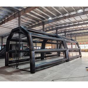 Cage de frappe gonflable, imperméable, légère, personnalisée, portable, terrain de sport de baseball de 30 pieds avec filet et logo personnalisé - Product Image 5