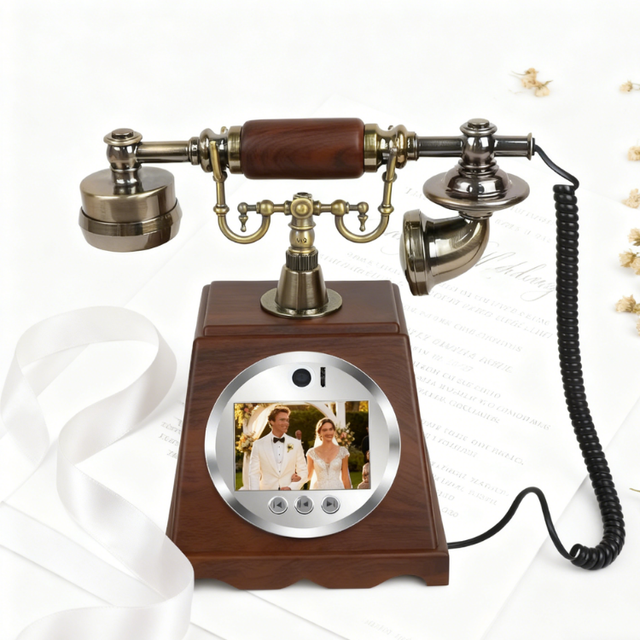 Factory Wholesale Classic Retro Phone for Wedding Party Photo Booth Video Guest Book Wedding Phone