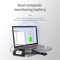 JBD Sistema de Gestión de Baterías de Alta Corriente, BMS Inteligente con Función de Calefacción, UART, RS485, LiFePo4, 12V, 100A, 200A