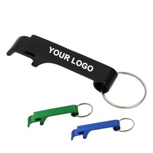 Wsy689 Vente en gros d'usine, prix bas, porte-clés décapsuleur personnalisé en métal et aluminium avec votre logo - Product Image 1