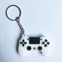 Porte-clés Manette de Jeu Mignonne pour Garçon, Porte-clés Joystick PS4, Porte-clés Console de Jeu, pour Sac et Voiture