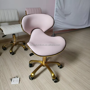 Repose-pieds Pour Chaise De Salon - En Acier Inoxydable Doré - Pour Coiffeur, Institut De Beauté, Maison