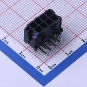 FWF30002-D08B22K6B Wire-to-Board Pin Header Bent Lead Through Hole,P=3mm Connector 2x4P 3mm Right Angle Insert 8P - Product Image 1