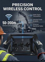 Radiocommande à succès avec 4, 5, 6 ou 7 joysticks et moteurs à embrayage DC12V ou 24V pour excavatrices montées sur camion et machines de forage