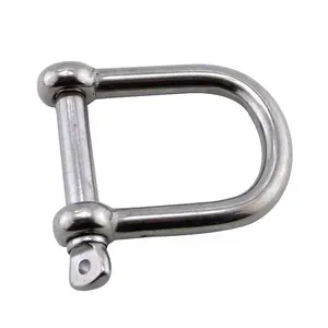 Stainless Steel Rigging Hardware Wide D Anchor Shackle