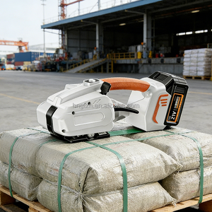 เครื่องรัดกล่องแบบมือถือพร้อมแบตเตอรี่ชาร์จไร้สาย ใช้ได้กับสายรัด PP/PET ราคาส่งจากโรงงาน - Product Image 2