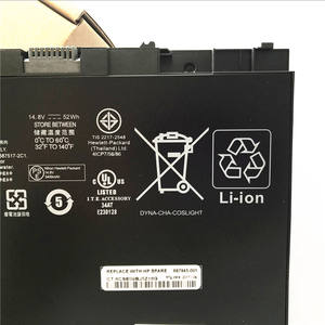 <span class=keywords><strong>Batterie</strong></span> d'ordinateur portable d'origine BT04XL 14,8 V 3400 mAh (52 Wh) 4 cellules pour <span class=keywords><strong>HP</strong></span> <span class=keywords><strong>EliteBook</strong></span> <span class=keywords><strong>Folio</strong></span> 9480m <span class=keywords><strong>9470m</strong></span> <span class=keywords><strong>Batterie</strong></span> d'ordinateur portable - Product Image 3