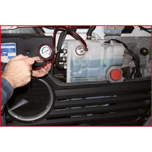 KS TOOLS Equipo de prueba del sistema de refrigeración de vehículos comerciales, 9 piezas - Product Image 2
