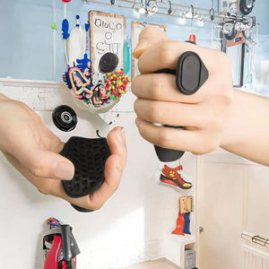 Gants de musculation ergonomiques en silicone antidérapants légers pour adultes, pour exercices de doigts, entraînement en salle de sport, tirage de poids - Product Image 3