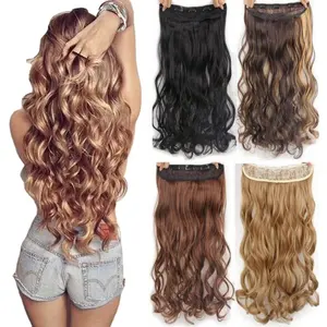 LeShine 100% Russian Human Remy Clip On Hair Extensions Wholesale Natural Seamless Indian Clip In Hair Extension