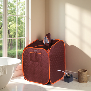 Gran oferta, equipo de habitación Personal móvil para interiores, caja de Sauna de vapor húmedo pequeña portátil para el hogar - Product Image 1